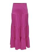 Onlmay Life Maxi Skirt Jrs Langt Skjørt Pink ONLY