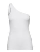 Igor Shoulder Top Tops T-shirts & Tops Sleeveless White Modström