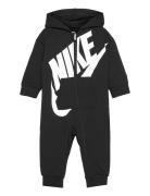 Nkn All Day Play Coverall Langermet Bodysuit Black Nike