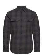 Marine Slim Shirt L\S Tops Shirts Casual Black G-Star RAW