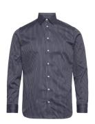 Slhslimethan Shirt Ls Classic Noos Tops Shirts Business Navy Selected ...