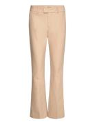 Mmellen Night Pant Bottoms Trousers Straight Leg Beige MOS MOSH