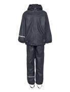 Rainwear Set Lining -Recycle Outerwear Rainwear Rainwear Sets Blue CeL...