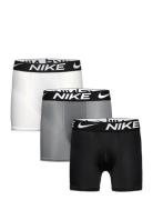 Nhb Nhb Essential Micro 3Pk Br Undertøysett Black Nike