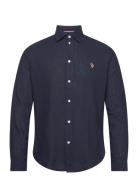 Uspa Shirt Bolt Men Tops Shirts Casual Blue U.S. Polo Assn.