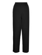 Vikamma Hw Pant - Bottoms Trousers Straight Leg Black Vila