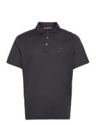 Sleek Mk Polo Tops Polos Short-sleeved Black Michael Kors