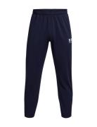 Ua M's Ch. Pique Pant Sport Sport Pants Navy Under Armour