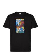 Onsmarvel Life Lic Reg Ss Tee Tops T-shirts Short-sleeved Black ONLY &...