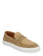 Allan Mokasiner Lave Sko Beige Playboy Footwear