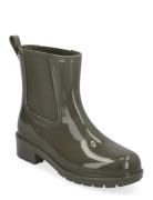 Flag Rainboot Regnstøvler Sko Khaki Green Tommy Hilfiger