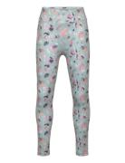 Sport Tights - Aop Bottoms Leggings Multi/patterned Color Kids