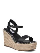 On-Edge Sandal Sko Wedge Black Steve Madden