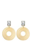 Maxime Drop Earring Øredobber Smykker Gold By Jolima