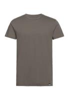 Organic Thor Tee Tops T-shirts Short-sleeved Khaki Green Mads Nørgaard