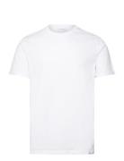 Nørregaard Tonal T-Shirt Tops T-shirts Short-sleeved White Les Deux