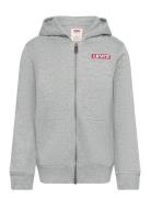 Levi's® Boxtab Full Zip Hoodie Tops Sweat-shirts & Hoodies Hoodies Gre...