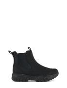 Magda Rubber Track Boot Shoes Chelsea Boots Black WODEN