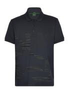 Paddy 6 Tops Polos Short-sleeved Navy BOSS