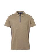 Mens Spey Drycool Polo Tops Polos Short-sleeved Brown Abacus