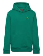 Pullover Hoodie Tops Sweat-shirts & Hoodies Hoodies Green Lyle & Scott