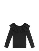 Renate Tops T-shirts Long-sleeved T-shirts Black Molo