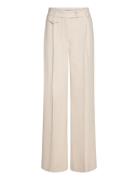 D6Zach Straight Leg Pants Bottoms Trousers Suitpants Cream Dante6