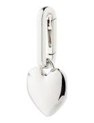 Charm Recycled Heart Pendant Halskjede Anheng Silver Pilgrim