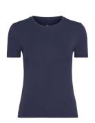 Jbs Of Dk Slim Tee Bamboo Topp Navy JBS Of Denmark