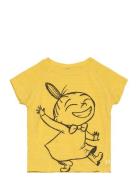 Lilla My Träningstopp Tops T-shirts Short-sleeved Yellow Martinex