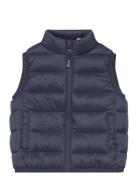 Quilted Gilet Fôret Vest Navy Mango