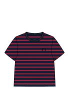 Nmmtorine Nreg Ss Top Tops T-shirts Short-sleeved Red Name It