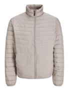 Jjestate Packable Puffer Collar Noos Tynn Jakke Beige Jack & J S