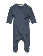 Rubetta Langermet Bodysuit Blue MarMar Copenhagen