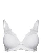 Tanya Bra Fill Lingerie Bras & Tops Full Cup Bras White Missya