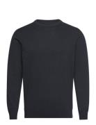 Barbour Pima Cotton Crew Neck Designers Knitwear Round Necks Navy Barb...