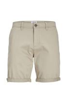 Jpstbowie Jjshorts Solid Sa Sn Bottoms Shorts Chinos Shorts Beige Jack...