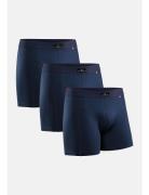 Men's Classic Trunks 3-Pack Sport Boxers Blue Danish Endurance