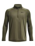 Ua Tech 2.0 1/2 Zip Sport Sweat-shirts & Hoodies Sweat-shirts Khaki Gr...