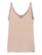 Shin Tank Tops Blouses Sleeveless Beige Ahlvar Gallery