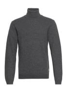 Cfkarl Roll Neck Bounty Knit Tops Knitwear Turtlenecks Grey Casual Fri...