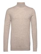 Merino Wool Roll Tops Knitwear Turtlenecks Cream Clean Cut Copenhagen