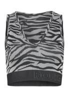 Sthlm Seamless Light Crop Top Sport Crop Tops Sleeveless Crop Tops Gre...