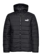 Ess Hooded Padded Jacket Sport Jackets Padded Jackets Black PUMA