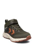 Root Tex Jr Sport Sneakers High-top Sneakers Khaki Green Hummel