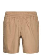 Ripstop Casual Shorts Bottoms Shorts Casual Beige Revolution