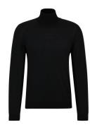 Musso-P Tops Knitwear Turtlenecks Black BOSS