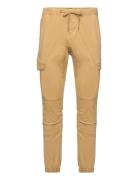 Inlevi Bottoms Trousers Cargo Pants Beige INDICODE