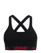 Bralette Padded Sporty Logo Lingerie Bras & Tops Soft Bras Tank Top Br...