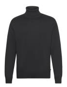 Basic Turtle Tops Knitwear Turtlenecks Black Tom Tailor